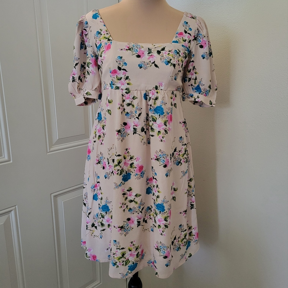 Vylette floral dress